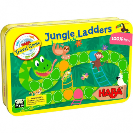 Gra podróżna drabiny w dżungli Jungle Ladders Haba