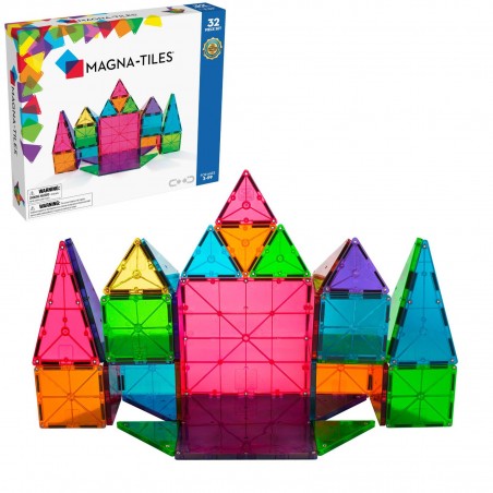 MAGNA-TILES Klocki Magnetyczne zestaw 32 el. Classic