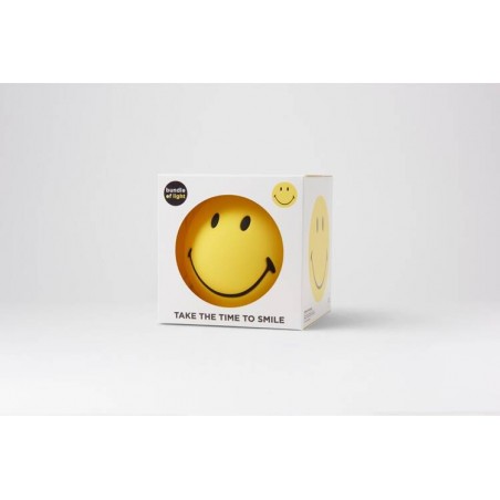 MrMaria Lampka Nocna Uśmiech Smiley 12 cm