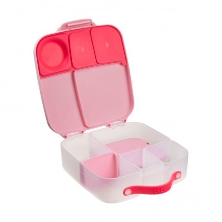 Śniadaniówka z przegródkami Lunchbox Flamingo Fizz - b.box