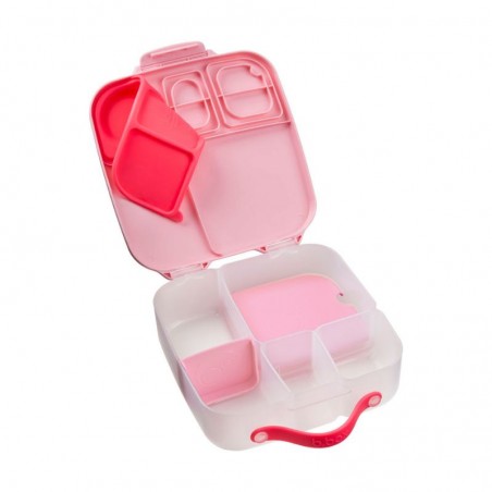 Śniadaniówka z przegródkami Lunchbox Flamingo Fizz - b.box