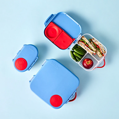 Śniadaniówka z Przegródkami mini Lunchbox Blue Blaze - b.box