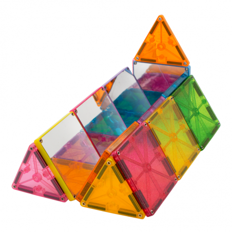 Klocki Magnetyczne z brokatem zestaw 15 el. MAGNA-TILES Stardust