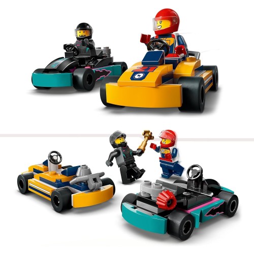 Lego Gokarty i kierowcy wyścigowi 60400