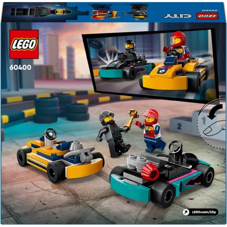 Lego Gokarty i kierowcy wyścigowi 60400