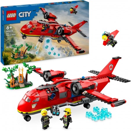 Strażacki samolot ratunkowy Lego 60413