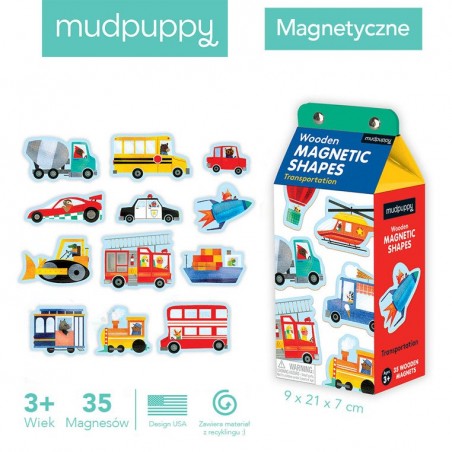 Magnesy Pojazdy Środki Transportu - Mudpuppy