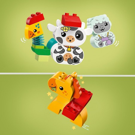 Pociąg ze zwierzątkami Lego Duplo 10412