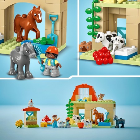 Opieka nad zwierzętami na farmie Lego Duplo 10416