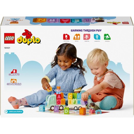 Ciężarówka z alfabetem Lego Duplo 10421