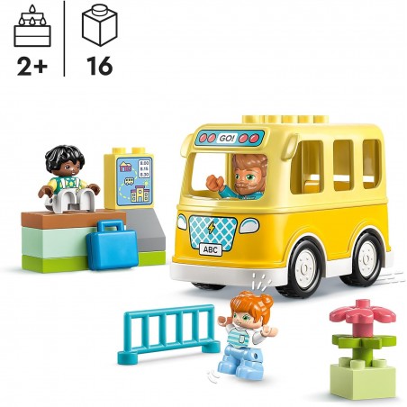 Przejażdżka autobusem Lego Duplo 10988