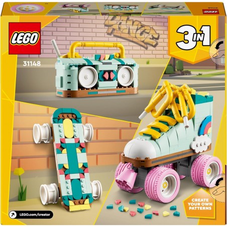 Lego Wrotka w stylu retro 31148 deskorolka lub boombox