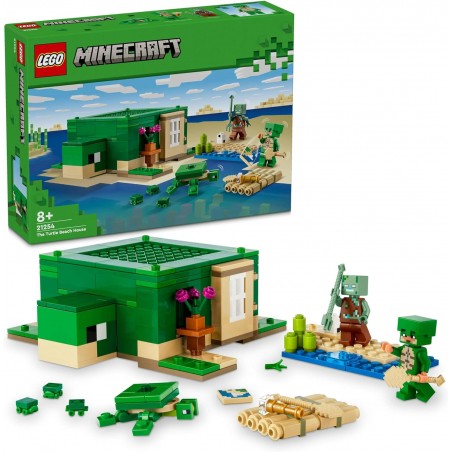 Domek na plaży żółwi Lego Minecraft 21254