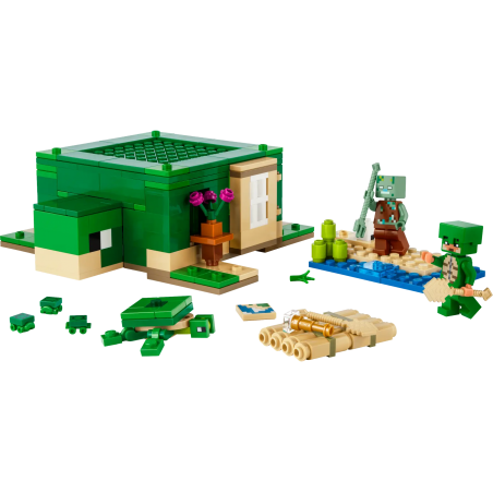 Domek na plaży żółwi Lego Minecraft 21254