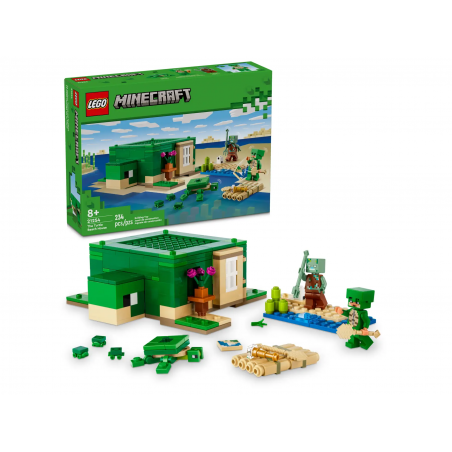 Domek na plaży żółwi Lego Minecraft 21254