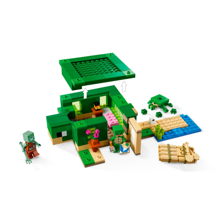 Domek na plaży żółwi Lego Minecraft 21254