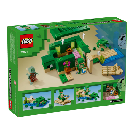 Domek na plaży żółwi Lego Minecraft 21254