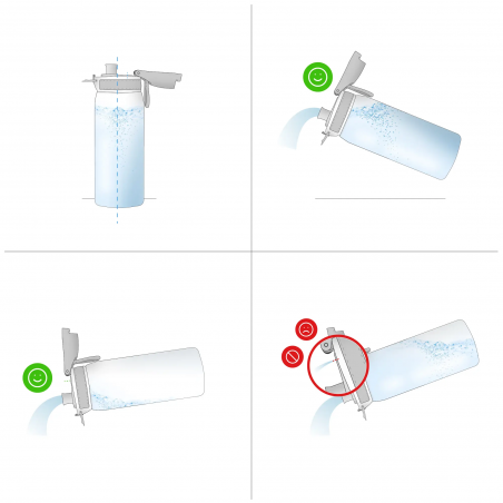 ION8 Bidon dla dzieci Lamy Llamas 350 ml