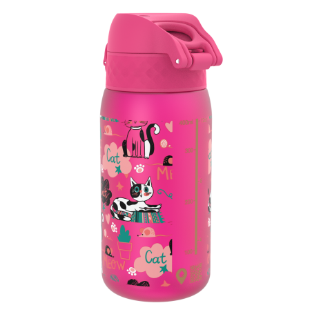 Bidon w Kotki Kittens różowy 400 ml ION8