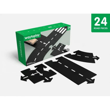 Puzzle droga do układania 24 el. Highway - Waytoplay