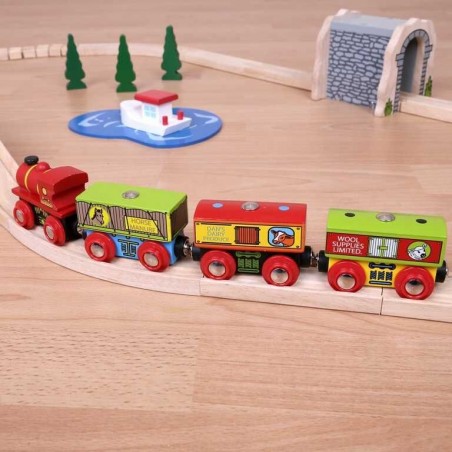 Pociąg pasażerski Bigjigs Rail