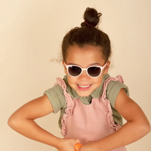Okulary przeciwsłoneczne dla dzieci 2-4 lata różowe WaZZ KI ET LA