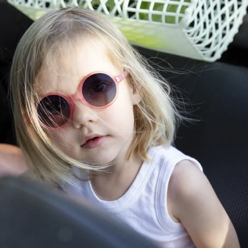 Okulary przeciwsłoneczne dla dzieci 2-4 lata róż WOAM KI ET LA