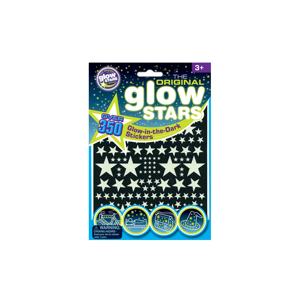 Gwiazdki świecące w ciemności 350 szt. - The Original Glowstars Company