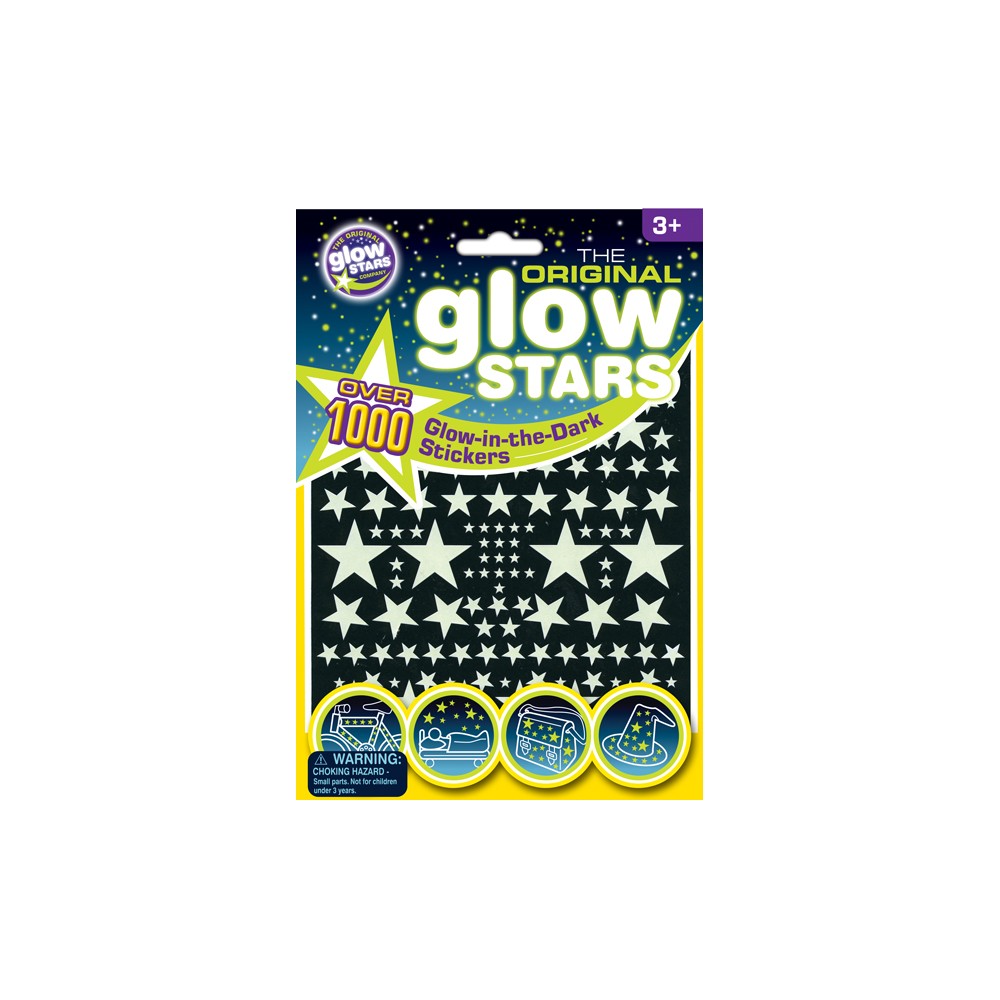 Gwiazdki świecące w ciemności 1000 szt. - The Original Glowstars Company