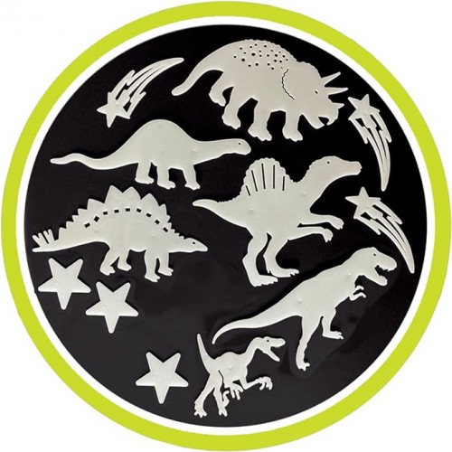 Świecąca w ciemności Dinozaury 12 szt. - The Original Glowstars Company