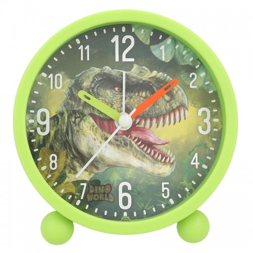 Podświetlany Budzik Zegar z Alarmem Dinozaur Dino World