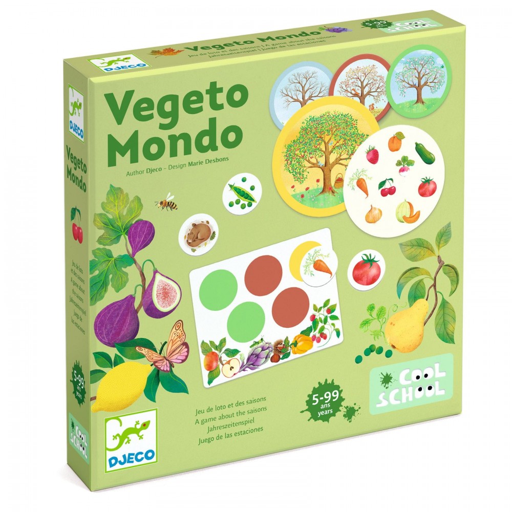 Gra dla dzieci Loto Vegeto Mondo Djeco