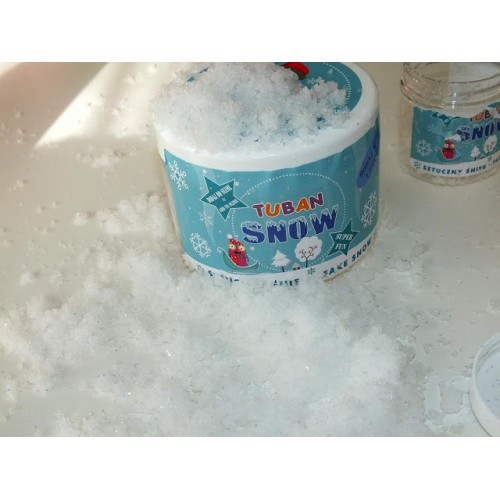 Sztuczny Śnieg 3g + Brokat - Tuban