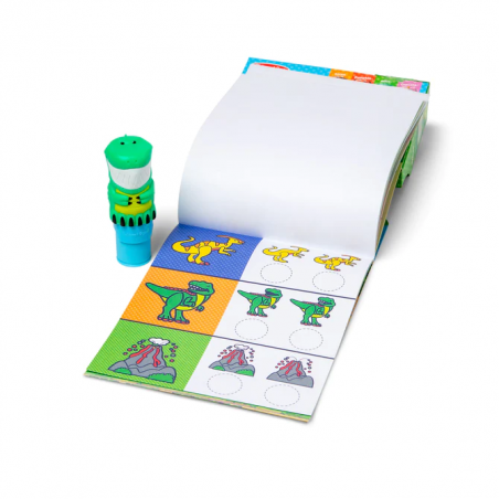 Stempelki z naklejkami Dinozaury Sticker WOW Melissa & Doug