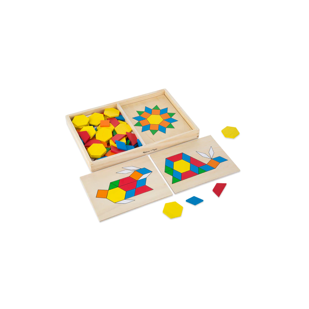 Drewniana układanka Geometryczna - 	Melissa & Doug