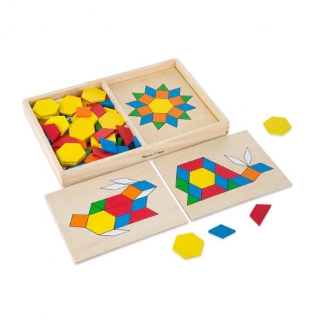 Drewniana układanka Geometryczna - 	Melissa & Doug