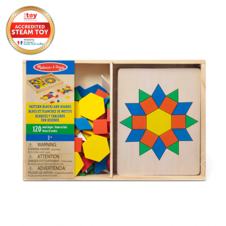 Drewniana układanka Geometryczna - 	Melissa & Doug