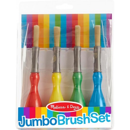 Pędzle dla dzieci Jumbo Brush 4 szt.- Melissa & Doug