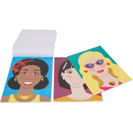 Naklejki twarze Make-a-Face Melissa & Doug