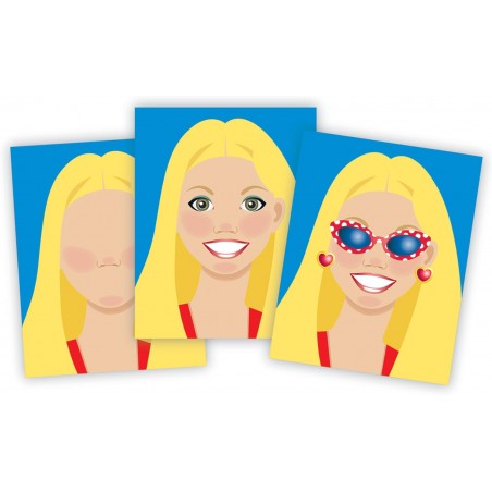 Naklejki twarze Make-a-Face Melissa & Doug