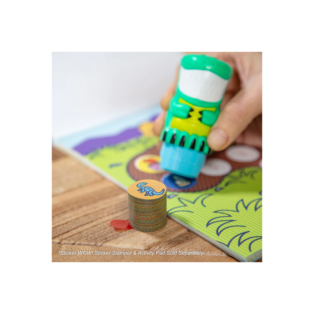 Zestaw 300 naklejek uzupełniających Sticker WOW Dinozaur Melissa & Doug