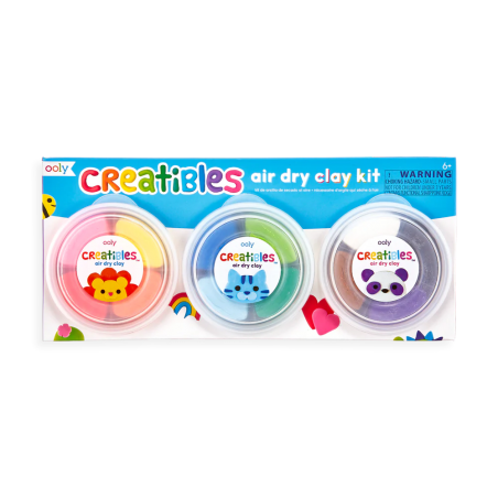 Kolorowa glina Ooly Creatibles Air Dry Clay Kit - Ooly