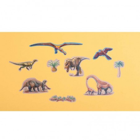 Naklejki wielorazowe 100 szt. Dinozaury - Londji