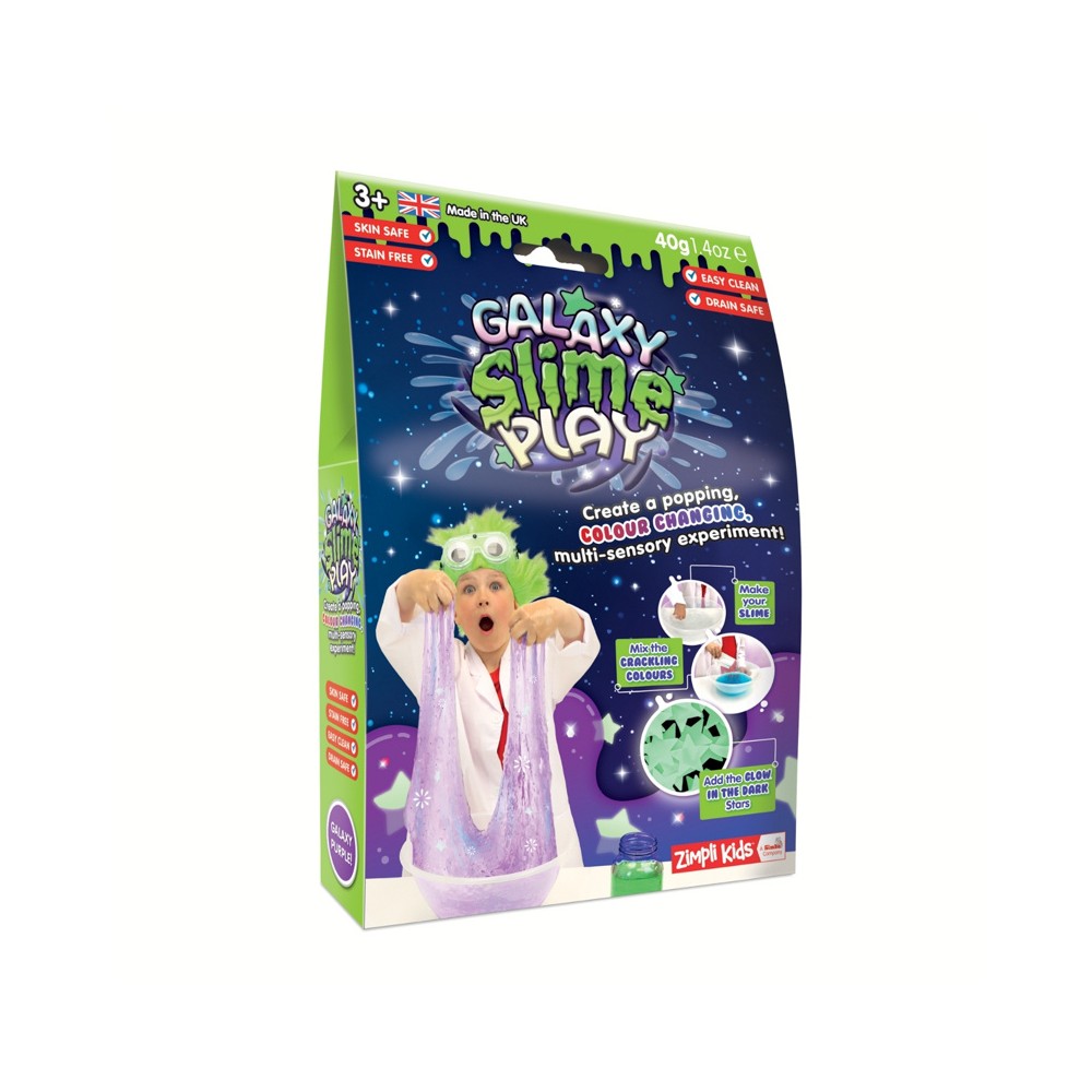 Proszek do robienia glutów w kąpieli z gwiazdkami Galaxy Slime Zimpli Kids