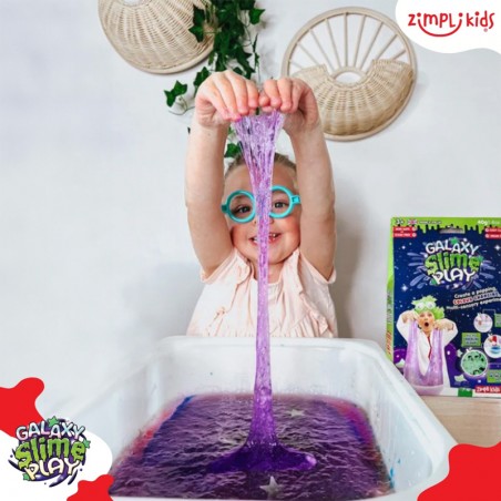 Proszek do robienia glutów w kąpieli z gwiazdkami Galaxy Slime Zimpli Kids