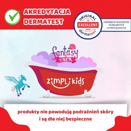 Jednorożce zestaw sensoryczny z figurkami i tacą Gelli Fantasy Zimpli Kids