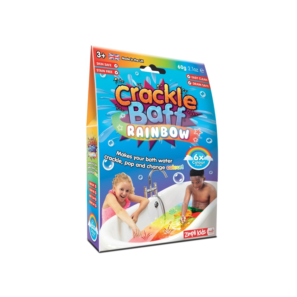 Strzelające proszki do kąpieli Crackle Baff 3 kolory - Zimpli Kids