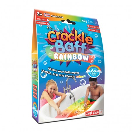 Strzelające proszki do kąpieli Crackle Baff 3 kolory - Zimpli Kids