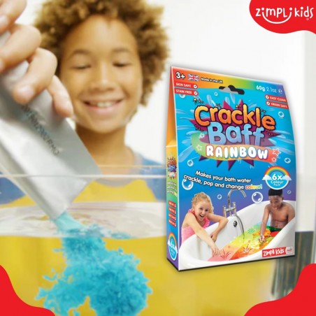 Strzelające proszki do kąpieli Crackle Baff 3 kolory - Zimpli Kids