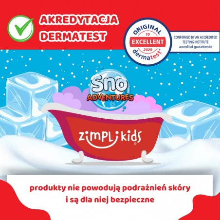 Sztuczny śnieg z figurkami i tacą Arctic Zimpli Kids